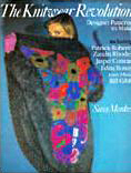 The front cover of ‘The Knitwear Revolution’ showing Sandy Black's Vase of Flowers coat design