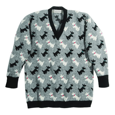 Scotty Dog Sweater