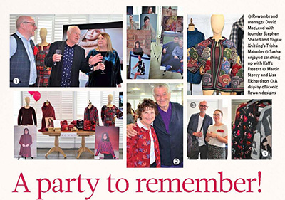 Rowan Yarns 40th anniversary party